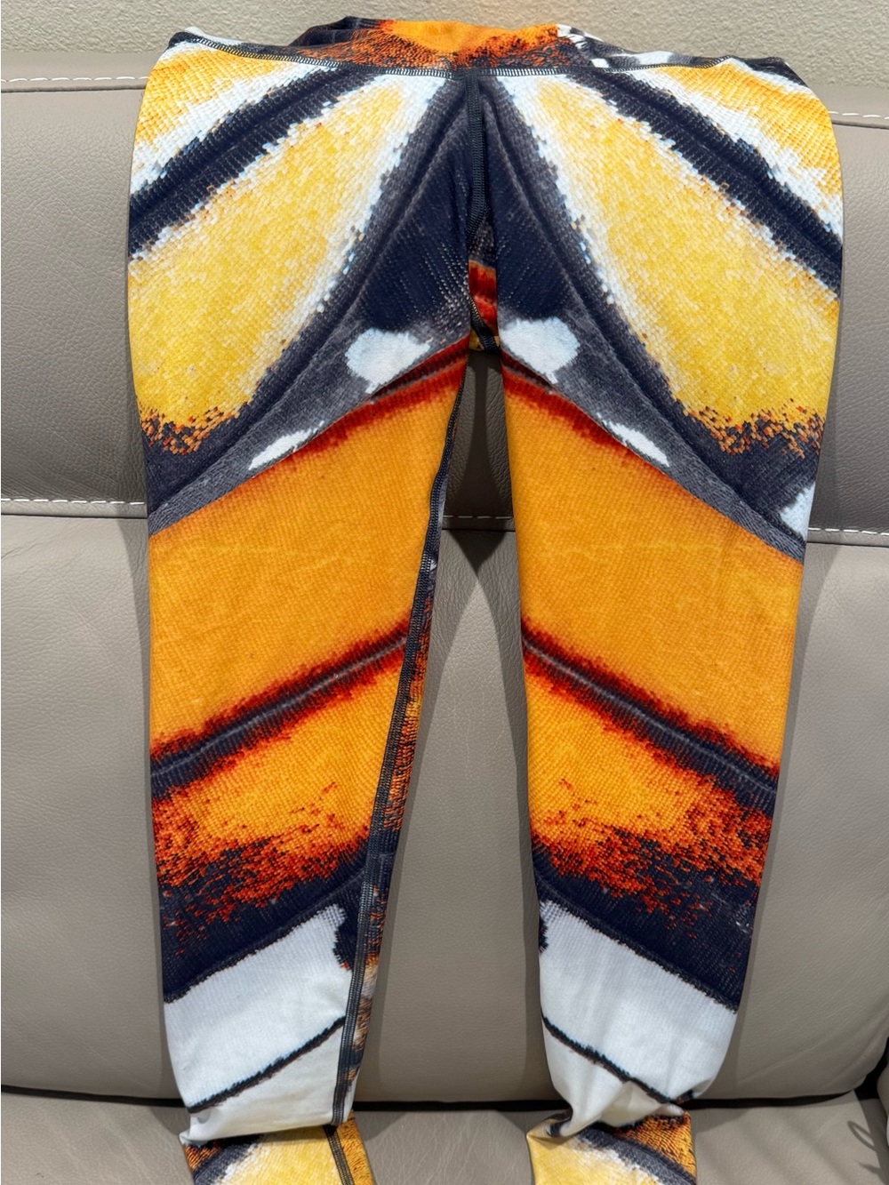 Niyama Sol Monarch Chevron Print Leggings